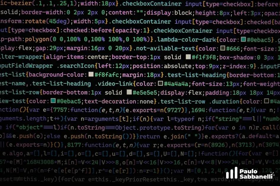 Código CSS com seletores de checkbox e cores em hexadecimal em tela escura de editor