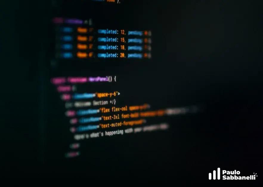 Código de painel com tarefas concluídas e pendentes usando classes do Tailwind CSS